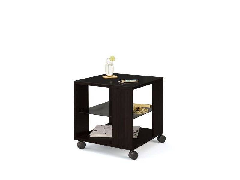 стол журнальный эдем-02 со стеклом в Нижневартовске