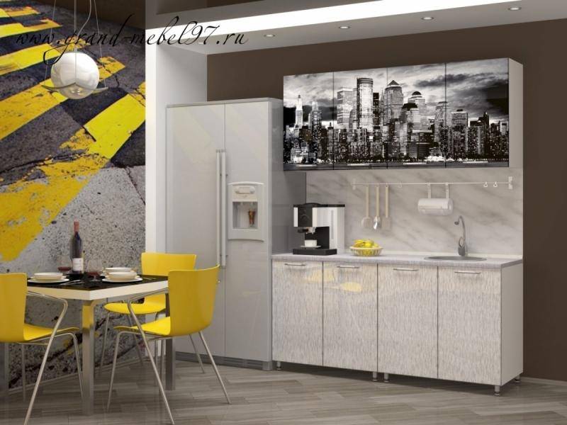 кухня с фотопечатью 032 в Нижневартовске