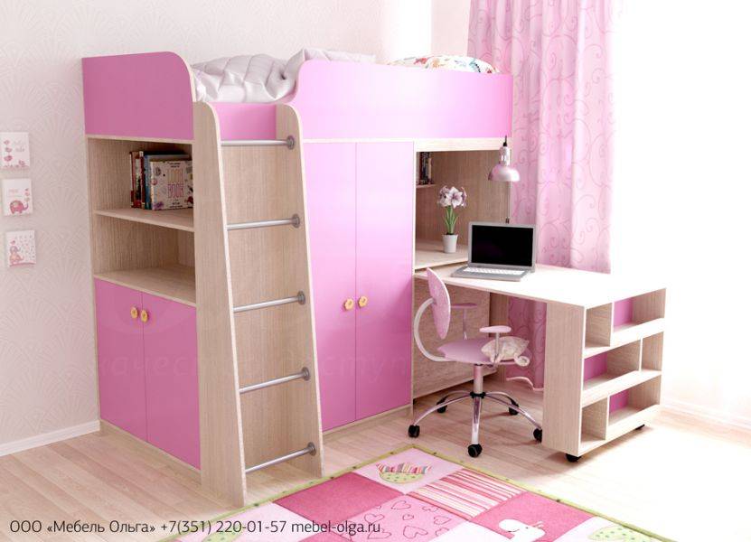 детская кровать-чердак малинка в Нижневартовске