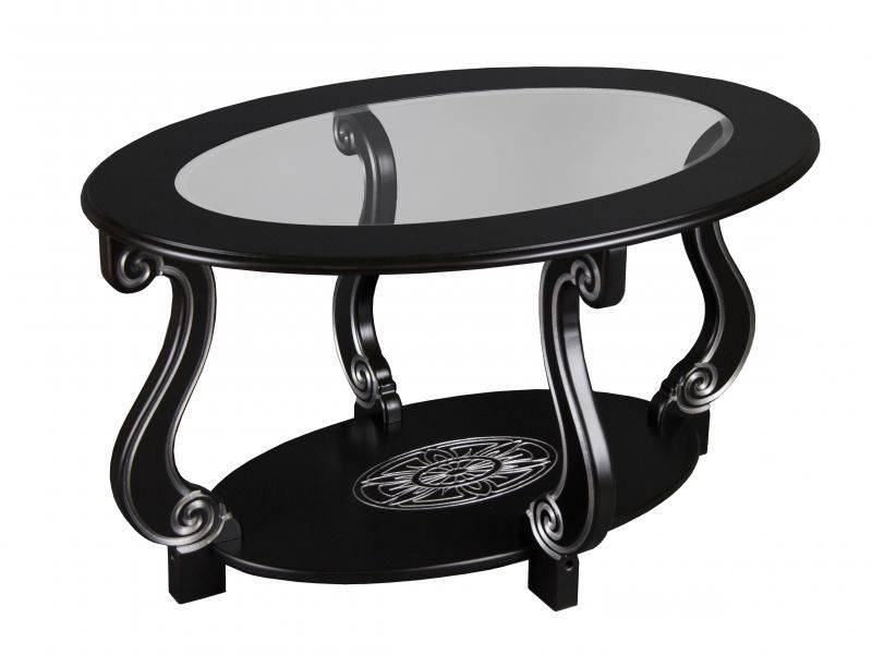 стол журнальный овация (с) венге/серебро в Нижневартовске