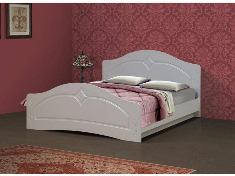 кровать соня-6 с фасадом жемчуг в Нижневартовске