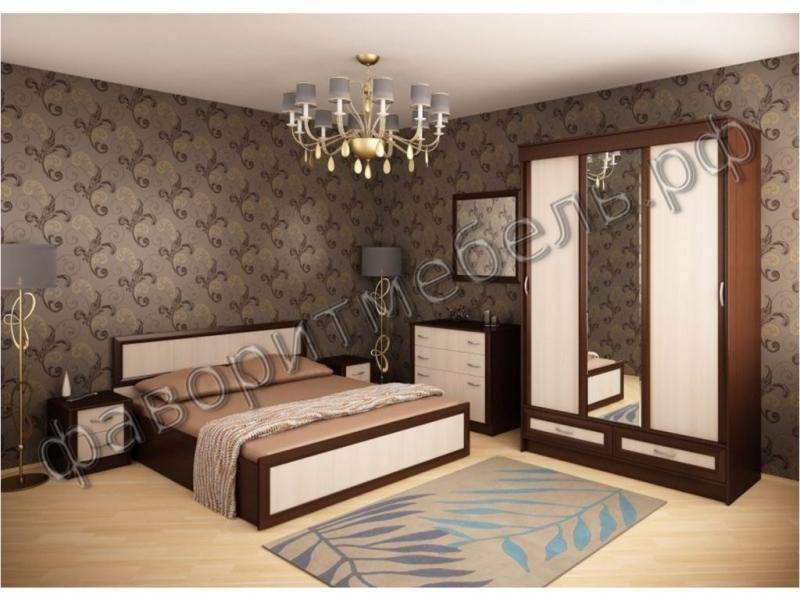 спальный гарнитур валерия 4 в Нижневартовске