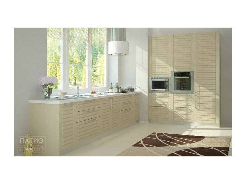 кухня celeste угловая (бежево-белая) в Нижневартовске