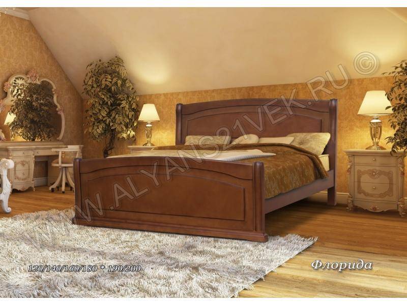 кровать из дерева флорида в Нижневартовске