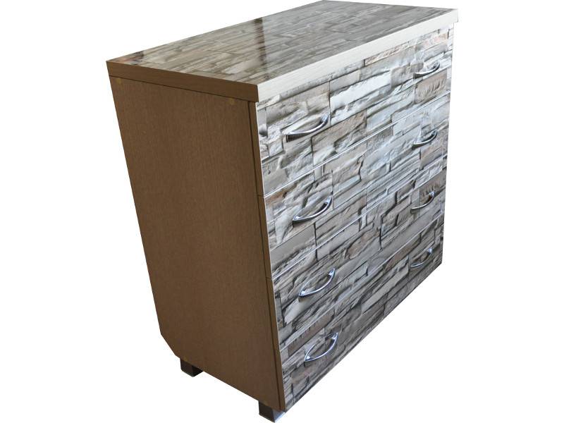 комод кирпичики фотопечать в Нижневартовске