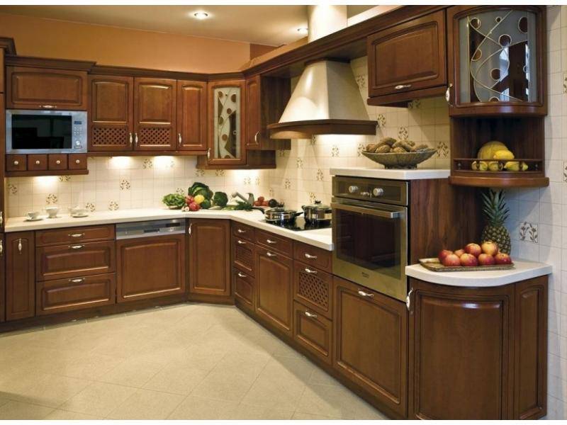 кухня из массива дерева в Нижневартовске