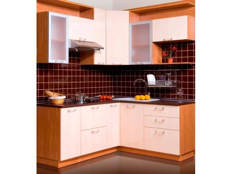 кухня угловая эстель клен молодежный дизайн в Нижневартовске