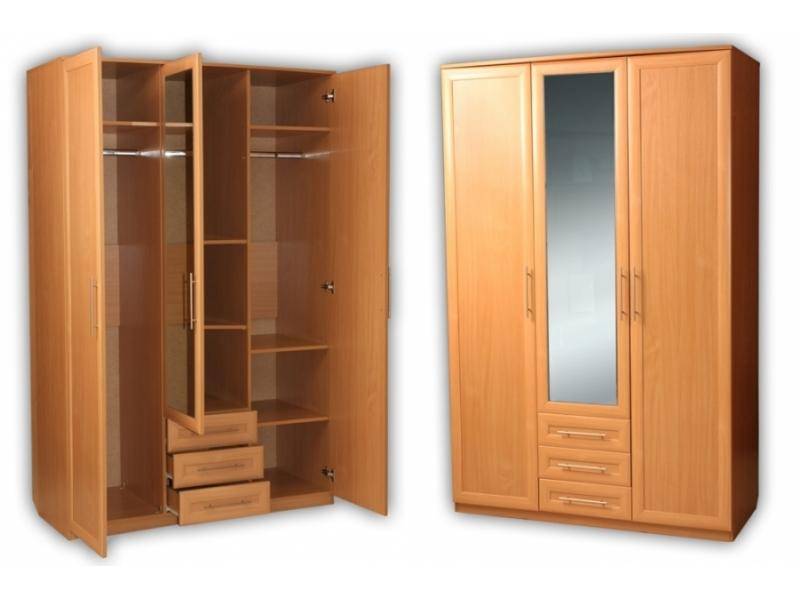 удобный распашной шкаф соната 3 в Нижневартовске