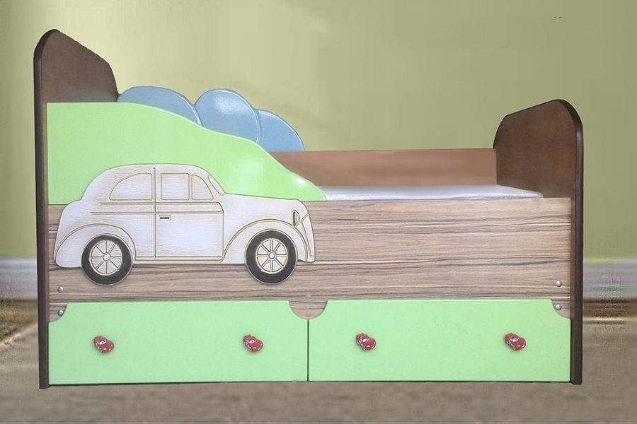 кровать детская с машинкой в Нижневартовске