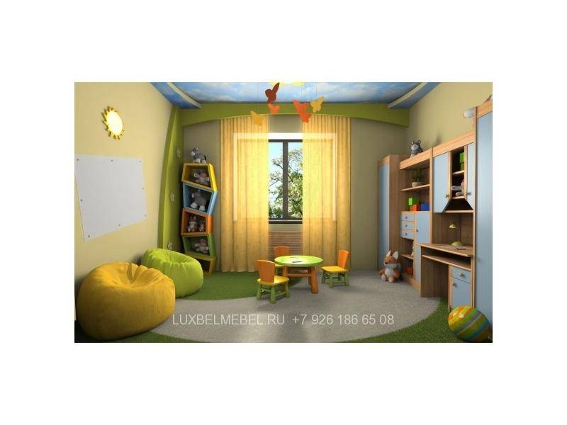 детский гарнитур из массива модель 0152 в Нижневартовске