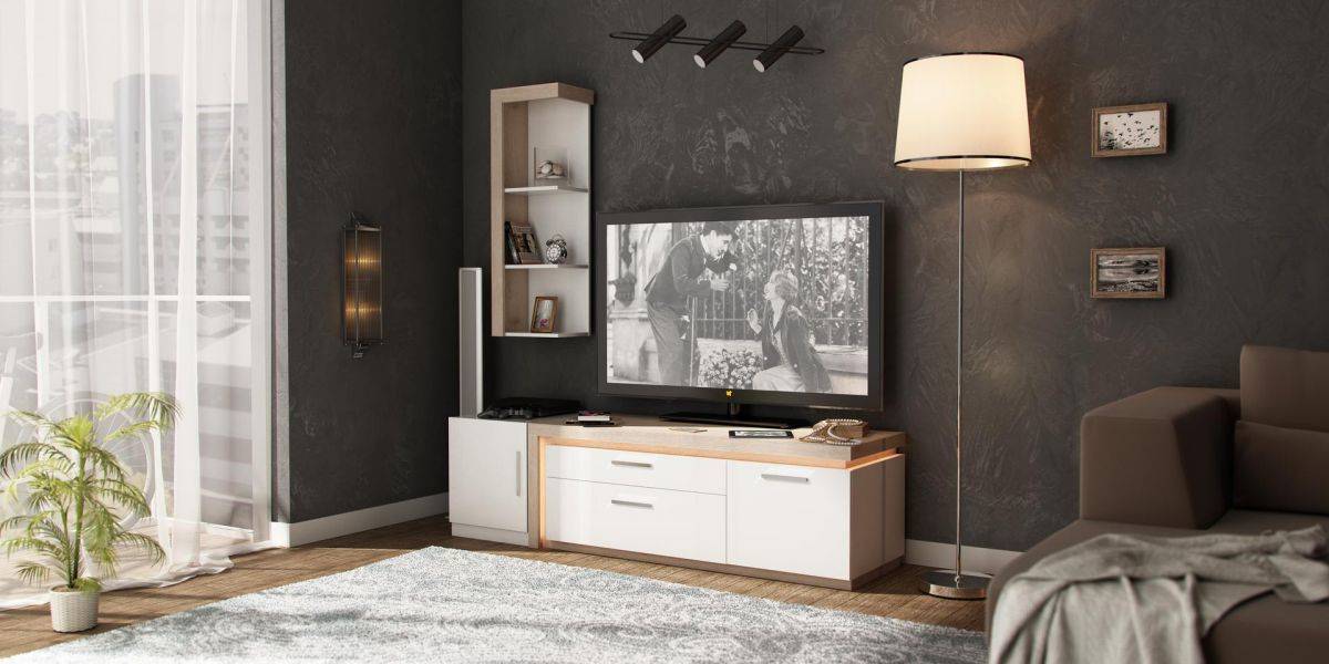 гостиная неон (белая) в Нижневартовске