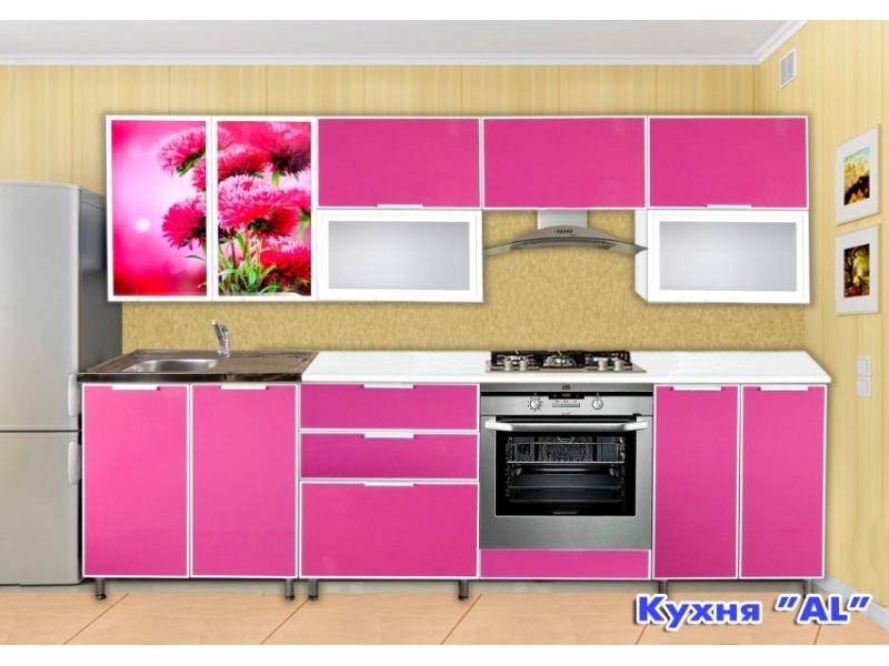 розовый кухонный гарнитур в Нижневартовске