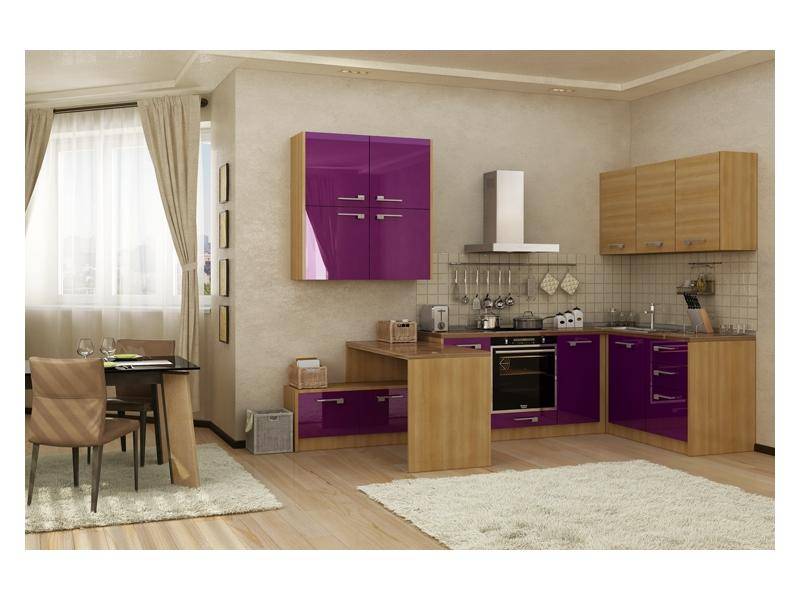 кухонный гарнитур угловой моника в Нижневартовске