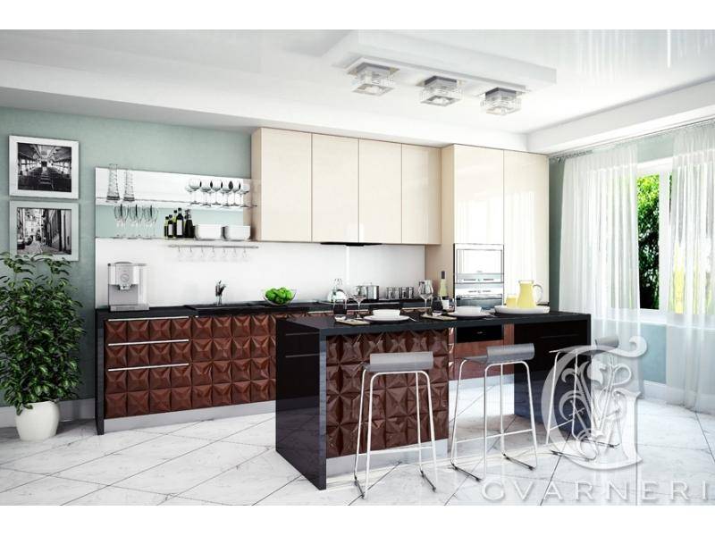 высокая прямая кухня centurion в Нижневартовске