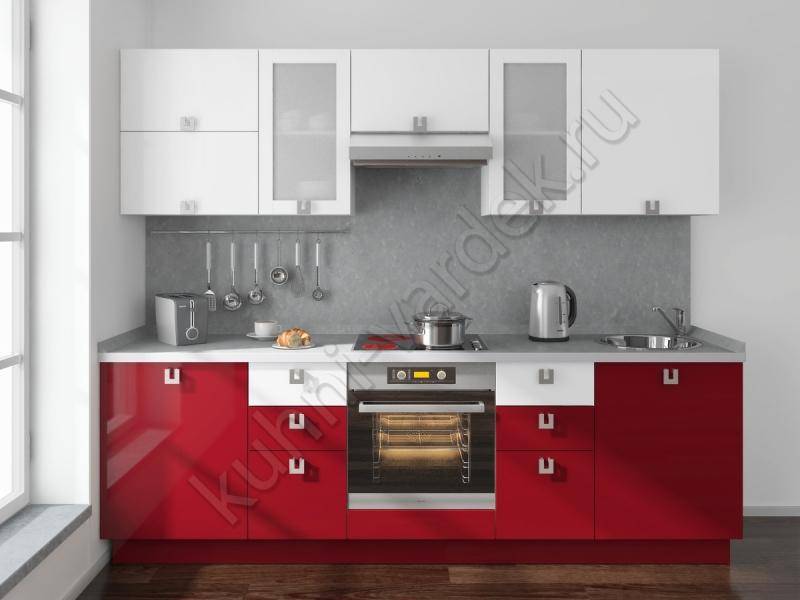 кухонный гарнитур прямой жаклин в Нижневартовске