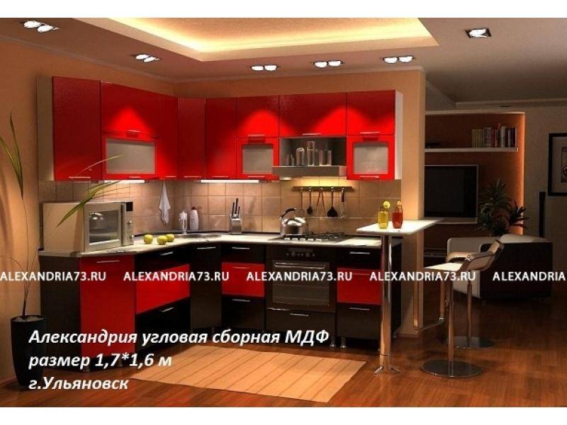 кухонный гарнитур александрия плюс угловая сборная в Нижневартовске