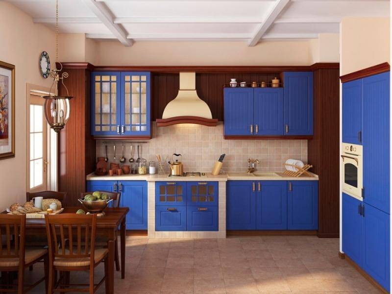 синий кухонный гарнитур бремен в Нижневартовске