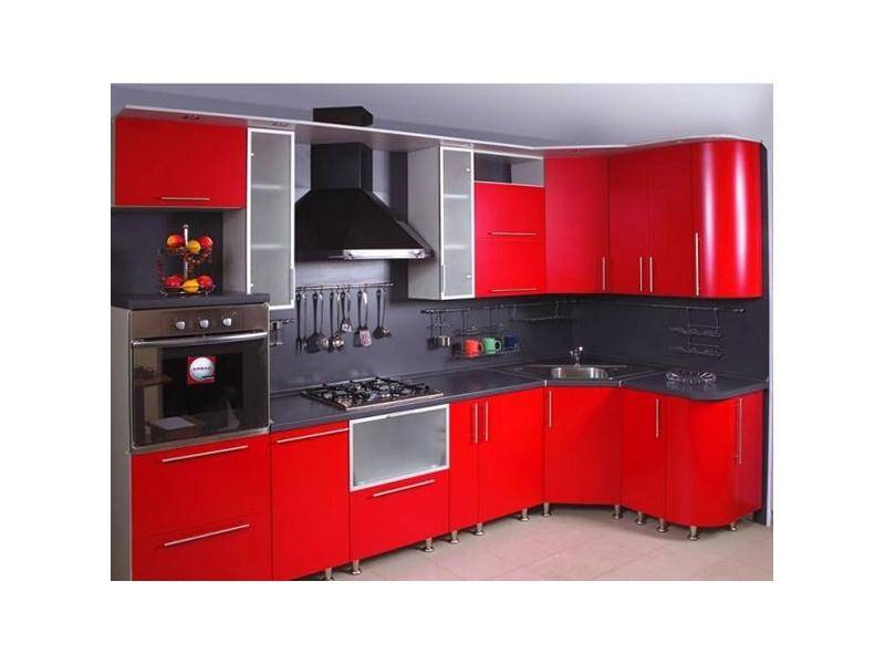 кухня с фасадом мдф лакокраска 1 в Нижневартовске