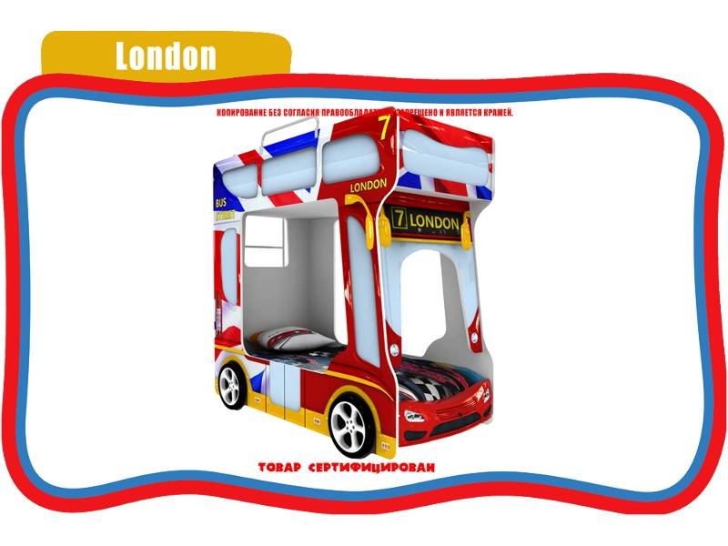 кровать детская london в Нижневартовске
