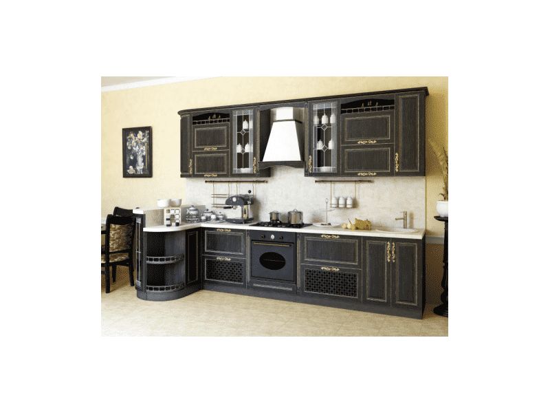 кухня из массива шервуд 5 в Нижневартовске