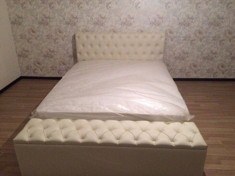 кровать белая в Нижневартовске