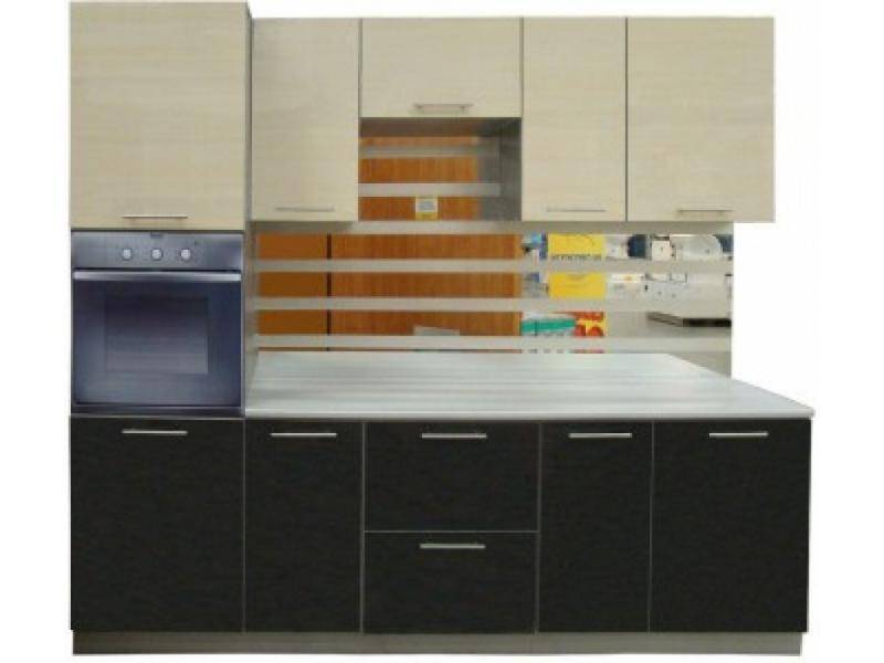 кухонный гарнитур ясень-капучино 2 в Нижневартовске