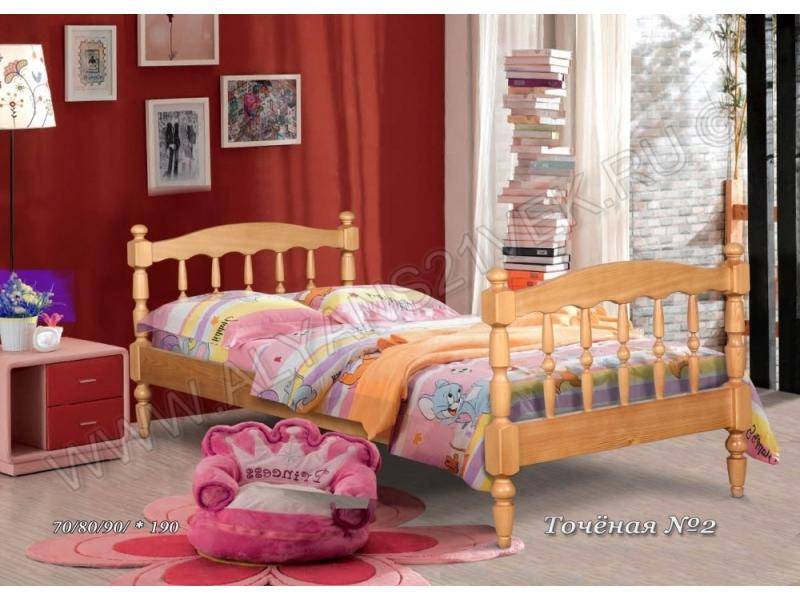 детская кровать точеная 2 в Нижневартовске
