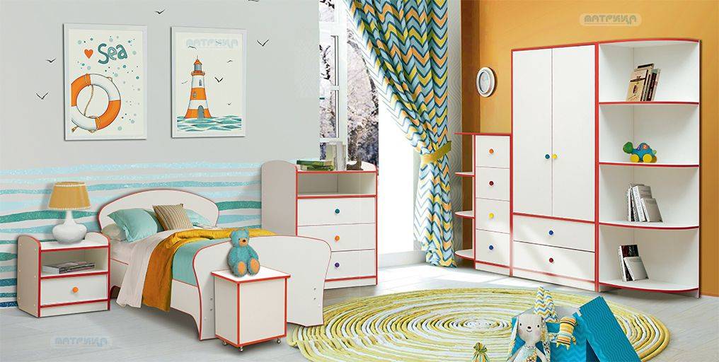 набор модульной мебели для детской комнаты юниор-10 в Нижневартовске