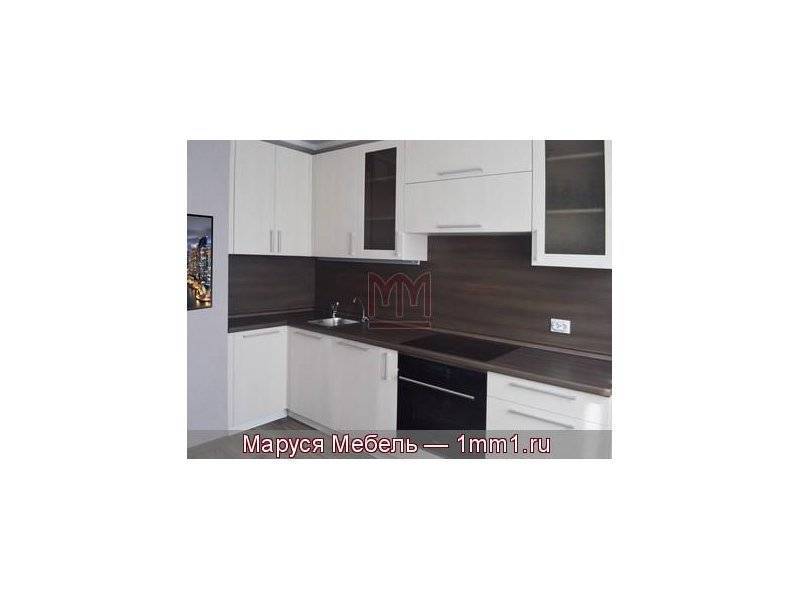 кухня дсп под белое дерево в Нижневартовске