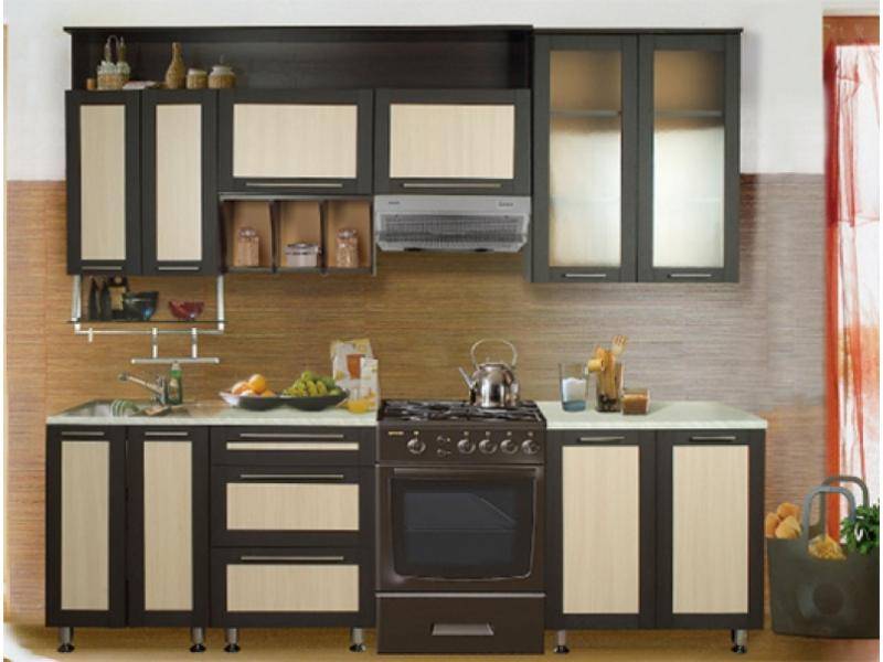 кухонный гарнитур прямой лита-6 техно в Нижневартовске