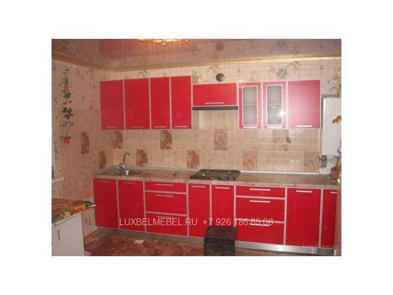 красная кухня из дсп модель 1610 в Нижневартовске