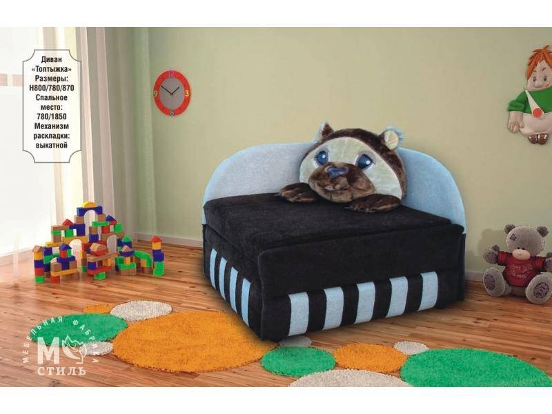 диван прямой топтыжка выкатной в Нижневартовске