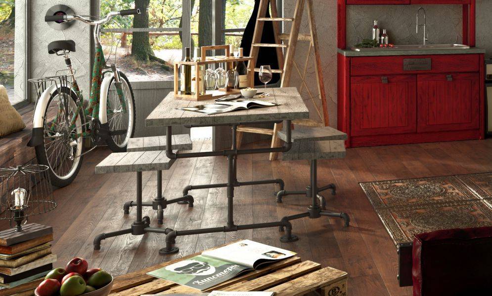 столовая группа home collection в стиле loft в Нижневартовске
