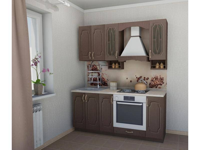 кухонный гарнитур прямой вега 7 в Нижневартовске