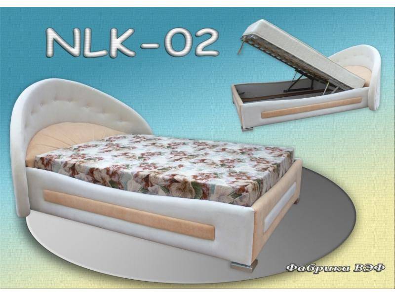 мягкая кровать с подъемным механизмом nlk-02 в Нижневартовске