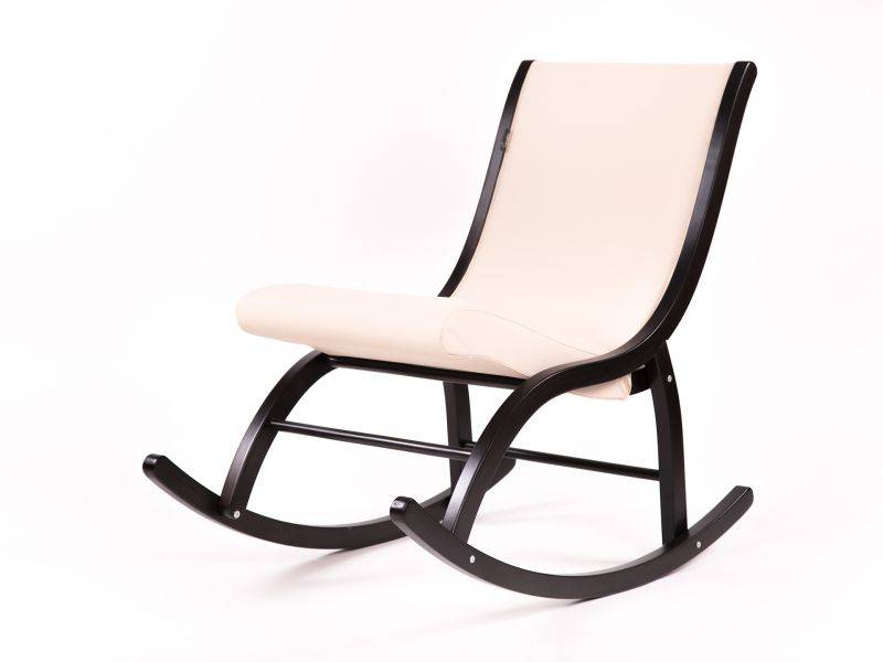 кресло-качалка люцерн ткань гардения, каркас венге в Нижневартовске