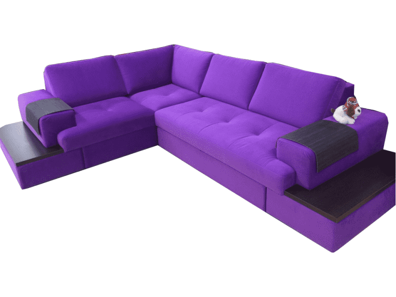 угловой фиолетовый диван сиэтл в Нижневартовске