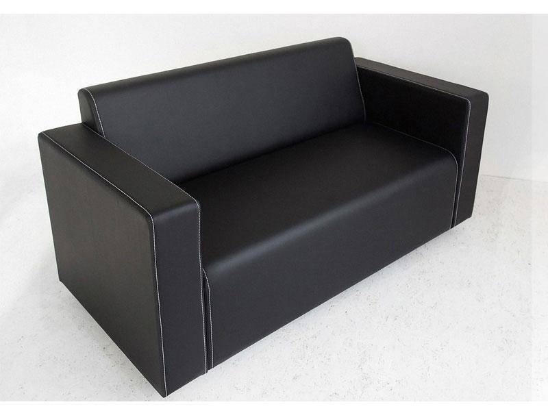 диван прямой черный в Нижневартовске