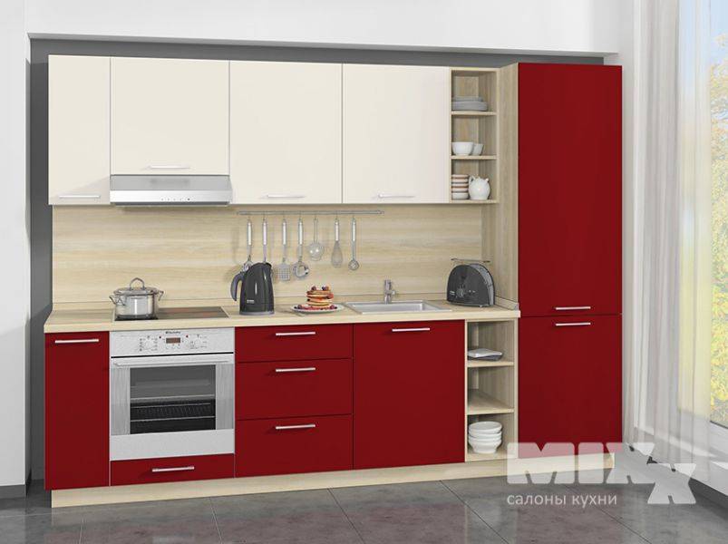 красно-белая кухня лати в Нижневартовске