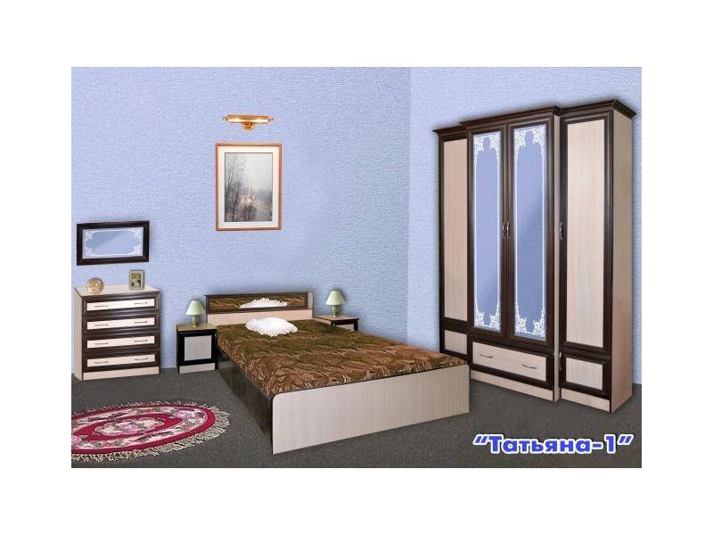 спальный гарнитур татьяна 1 в Нижневартовске