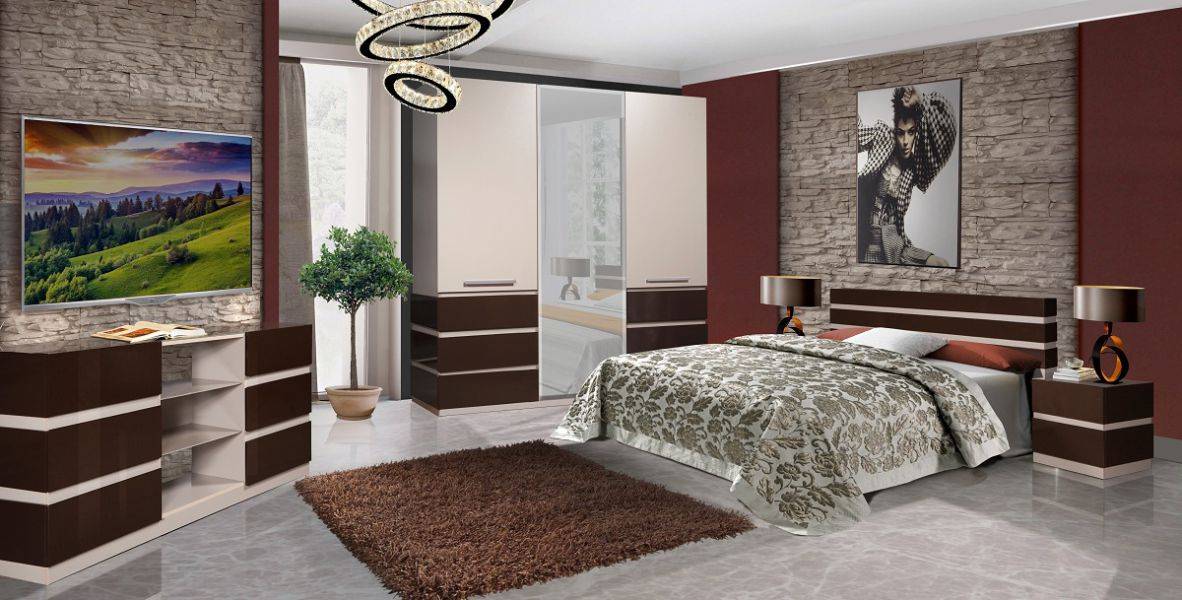 набор мебели для жилой комнаты хилтон в Нижневартовске