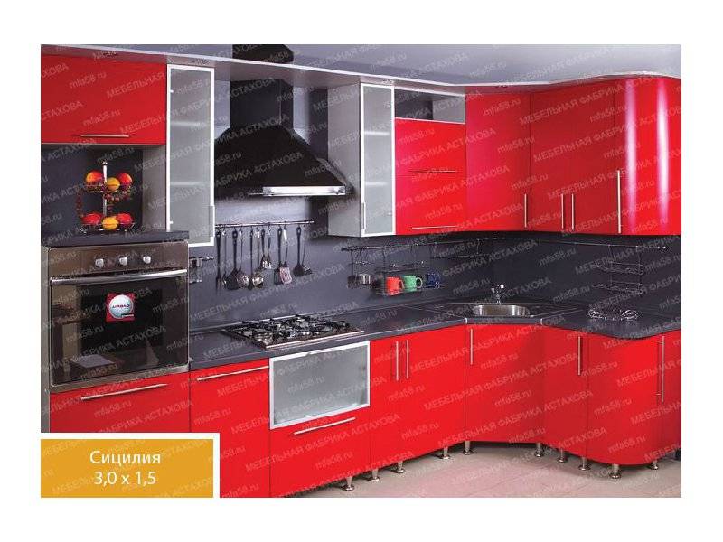 кухонный гарнитур 2 сицилия в Нижневартовске