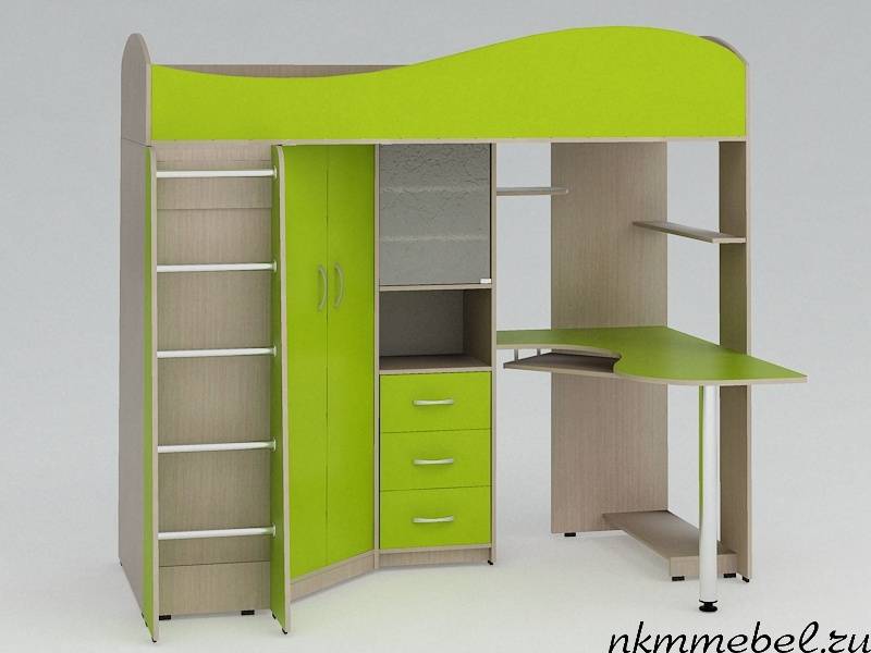 детская кровать-чердак юна-3 в Нижневартовске