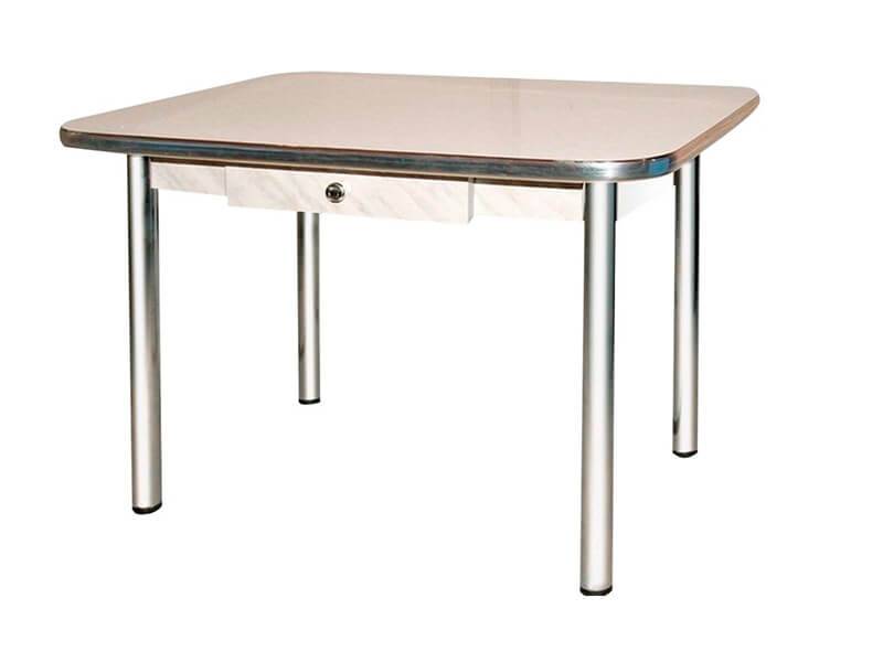 хромированный стол с ящиком в Нижневартовске