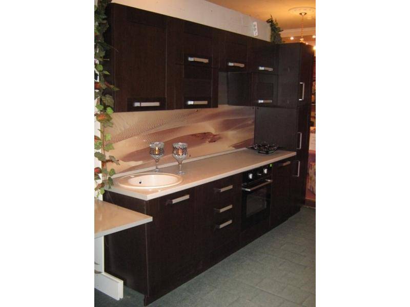 кухня прямая альба венге в Нижневартовске