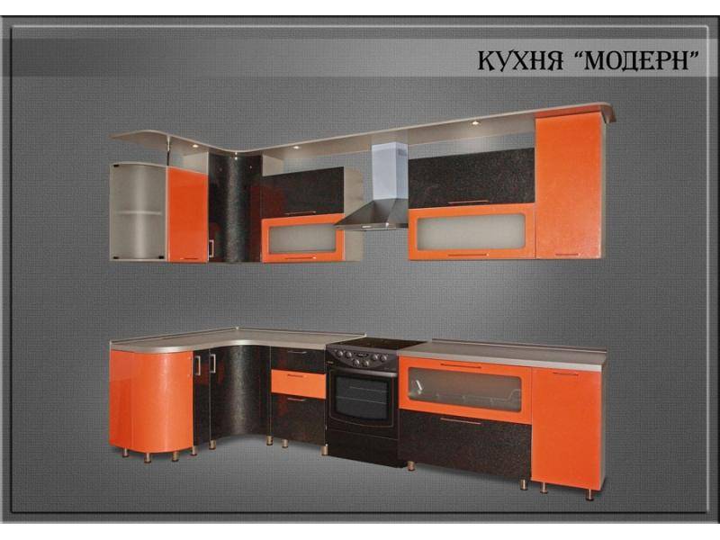 кухня угловая модерн в Нижневартовске