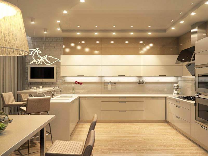 кухня акрил ваниль alt 4uv в Нижневартовске