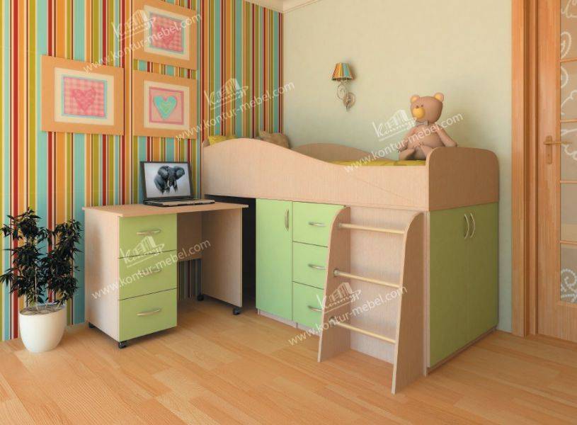 детская кровать-чердак мини в Нижневартовске