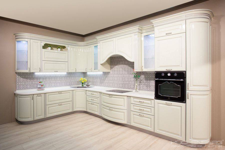 кухня угловая marya белая в Нижневартовске