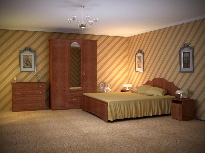 спальный гарнитур фламенко - 4 в Нижневартовске